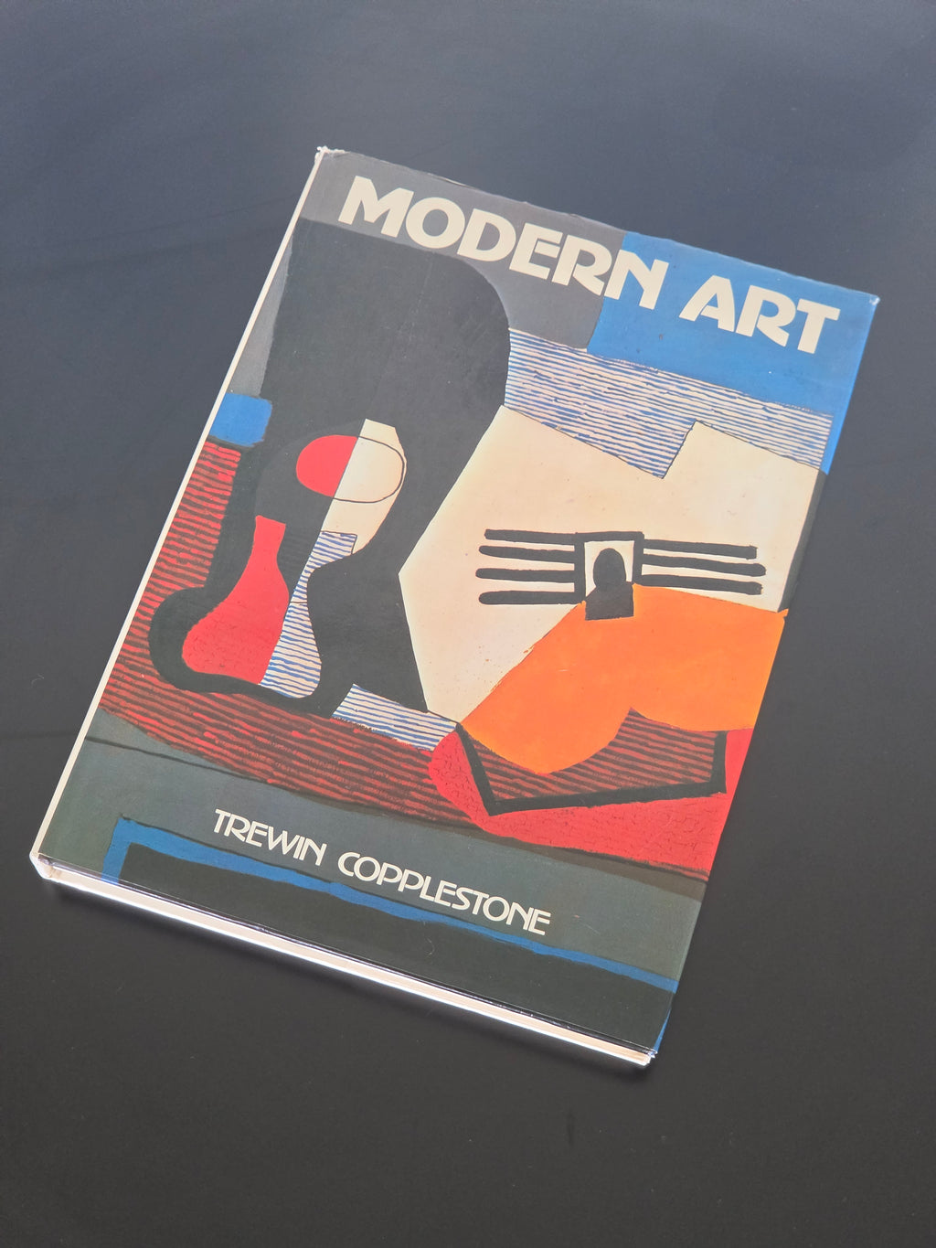 Vintage 1985 Modern Art by Trewin Copplestone