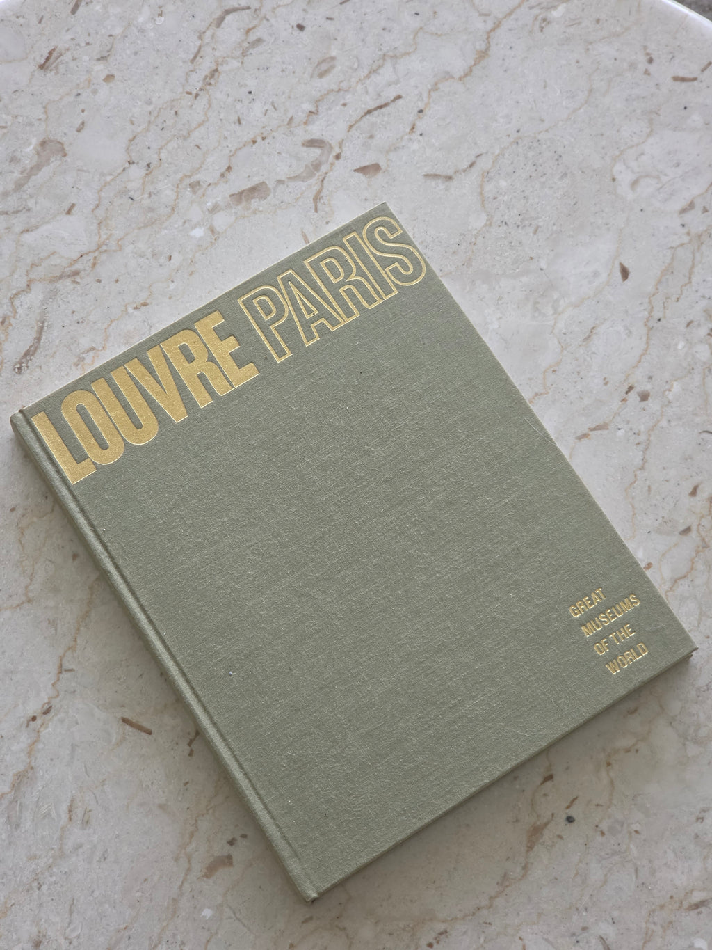 Vintage Louvre Paris: Great Museums of the World Art Book