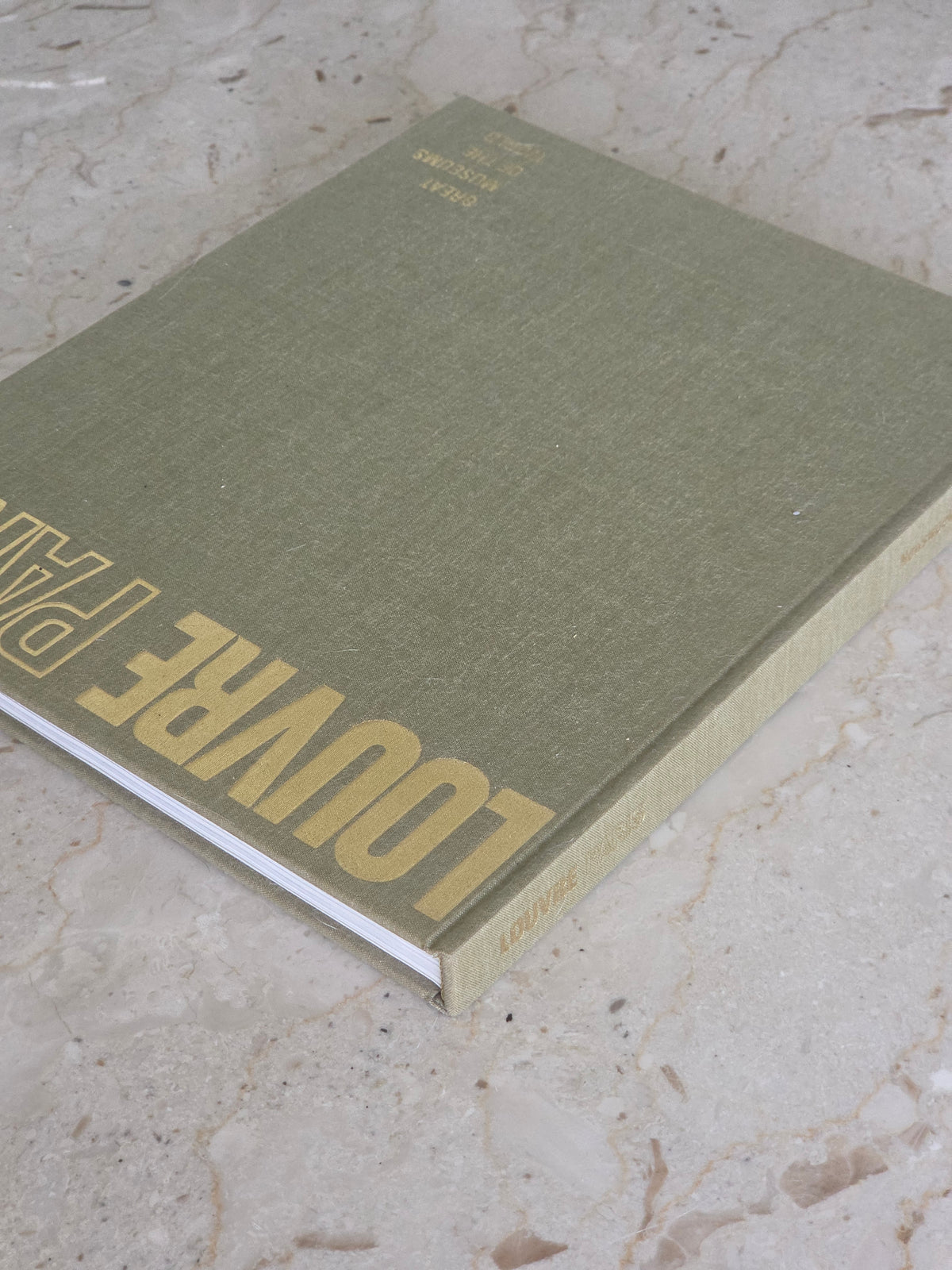 Vintage Louvre Paris: Great Museums of the World Art Book