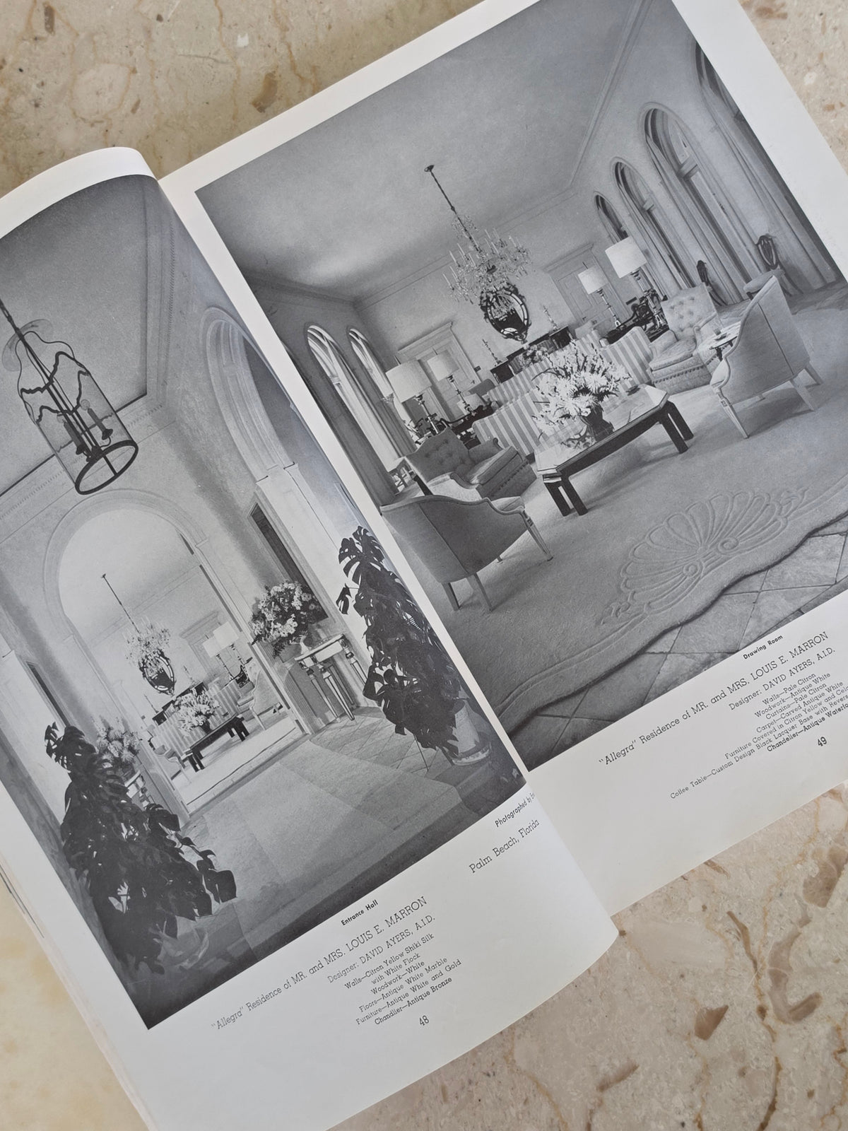 Vintage 1955 Architectural Digest — Volume 15, Issue 1