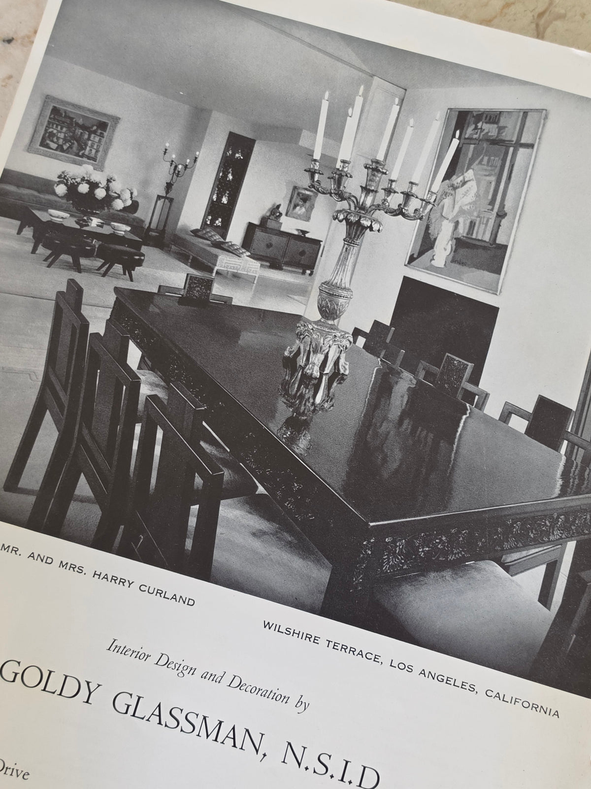 Vintage 1955 Architectural Digest — Volume 15, Issue 1
