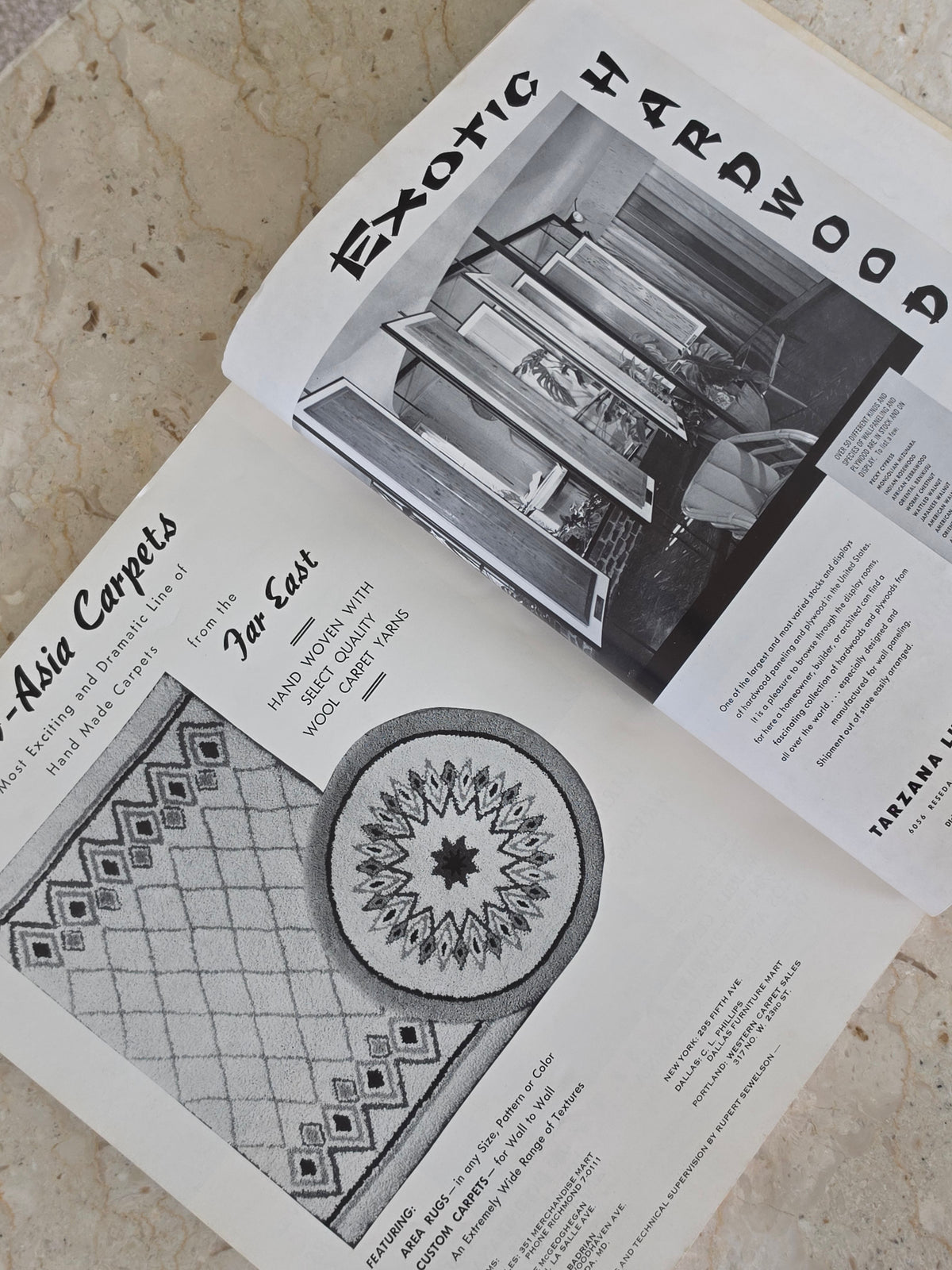 Vintage 1955 Architectural Digest — Volume 15, Issue 1
