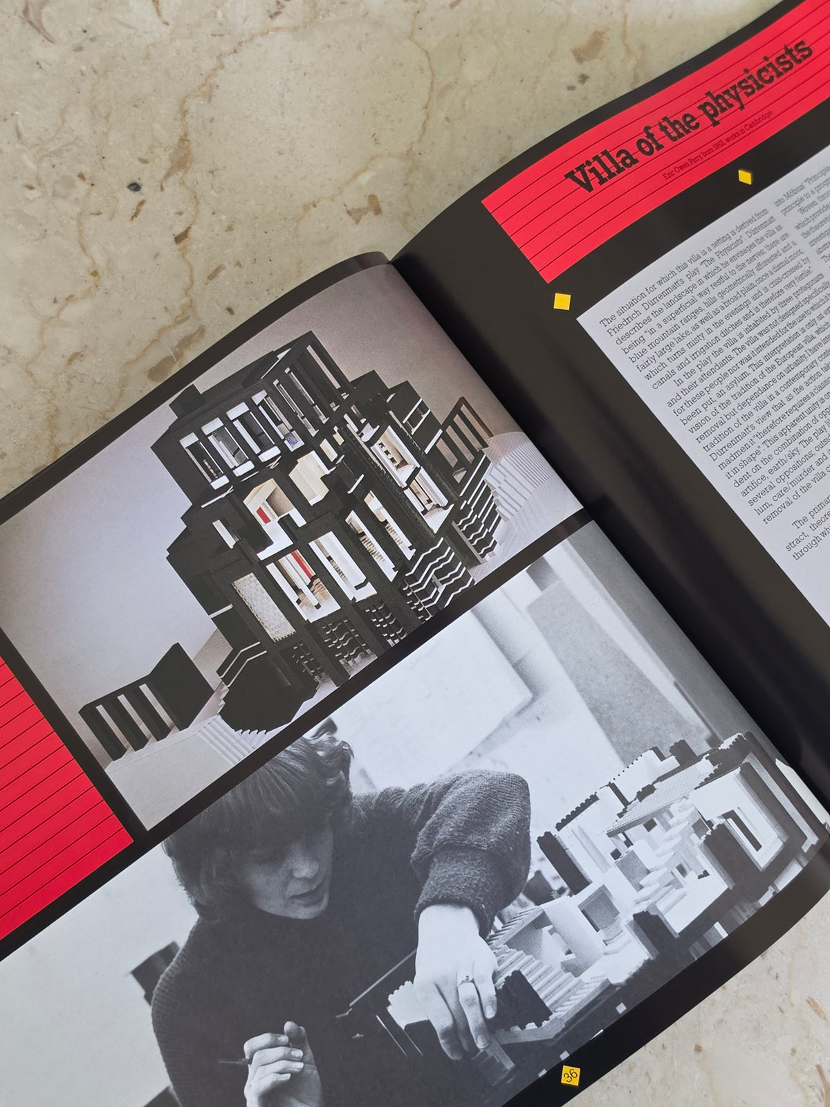 Vintage 1986 LEGO L’Architecture est un Jeu Magnifique Exhibition Catalog