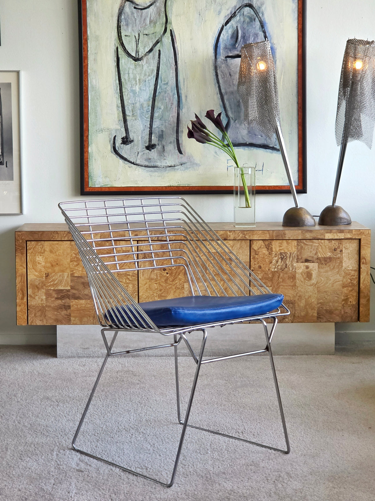 Verner Panton Box Wire Chair for Fritz Hansen