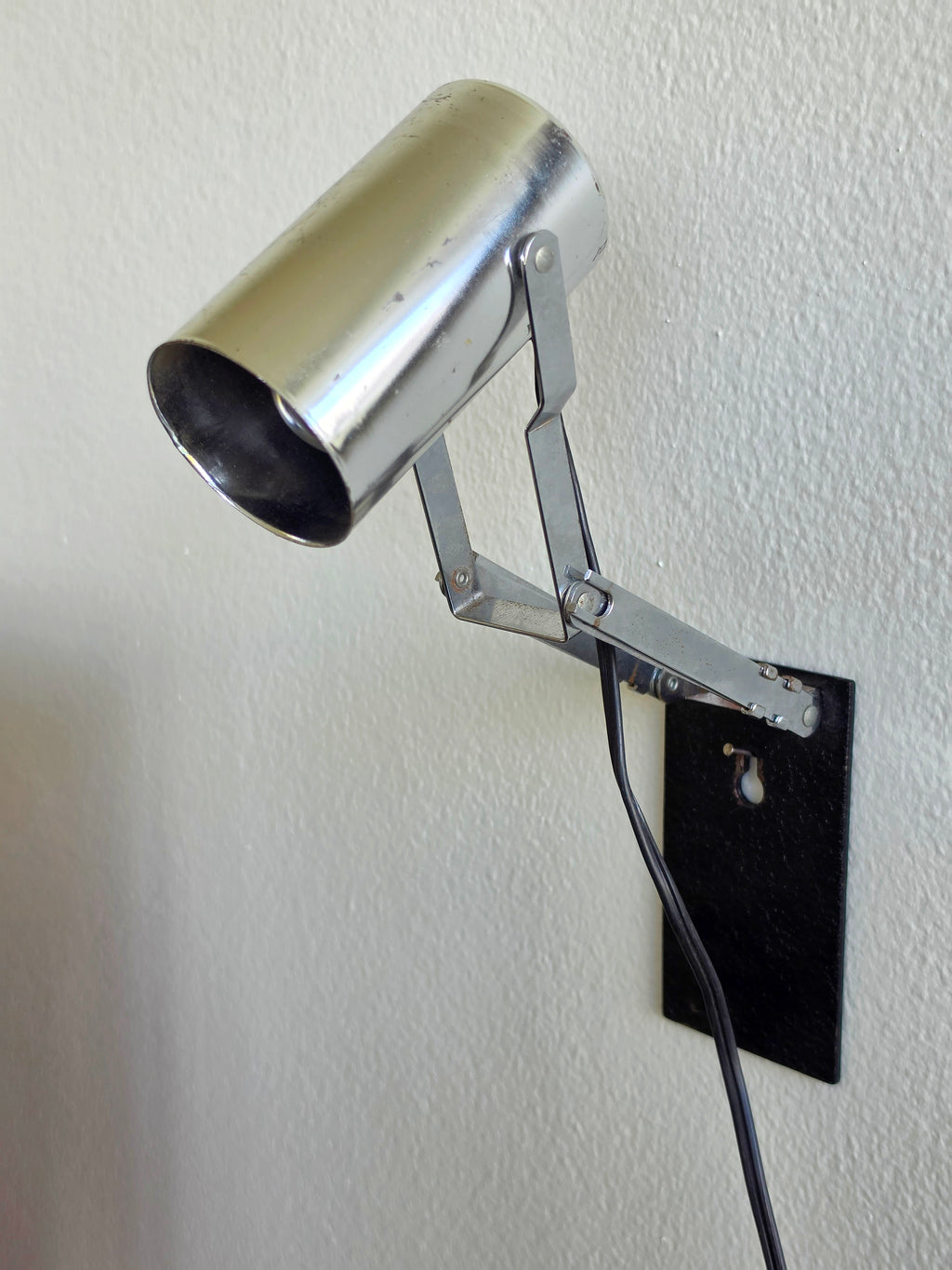 Vintage Chrome Articulating Task / Art Lamp