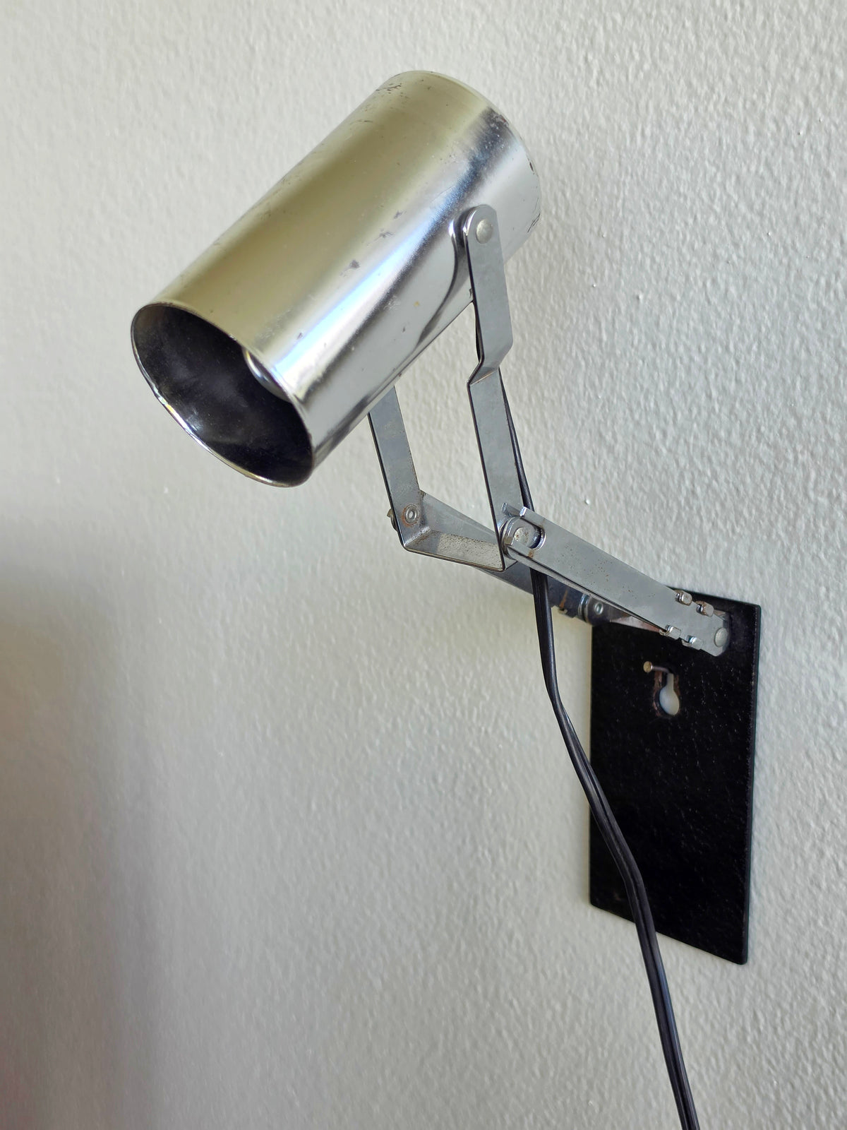 Vintage Chrome Articulating Task / Art Lamp