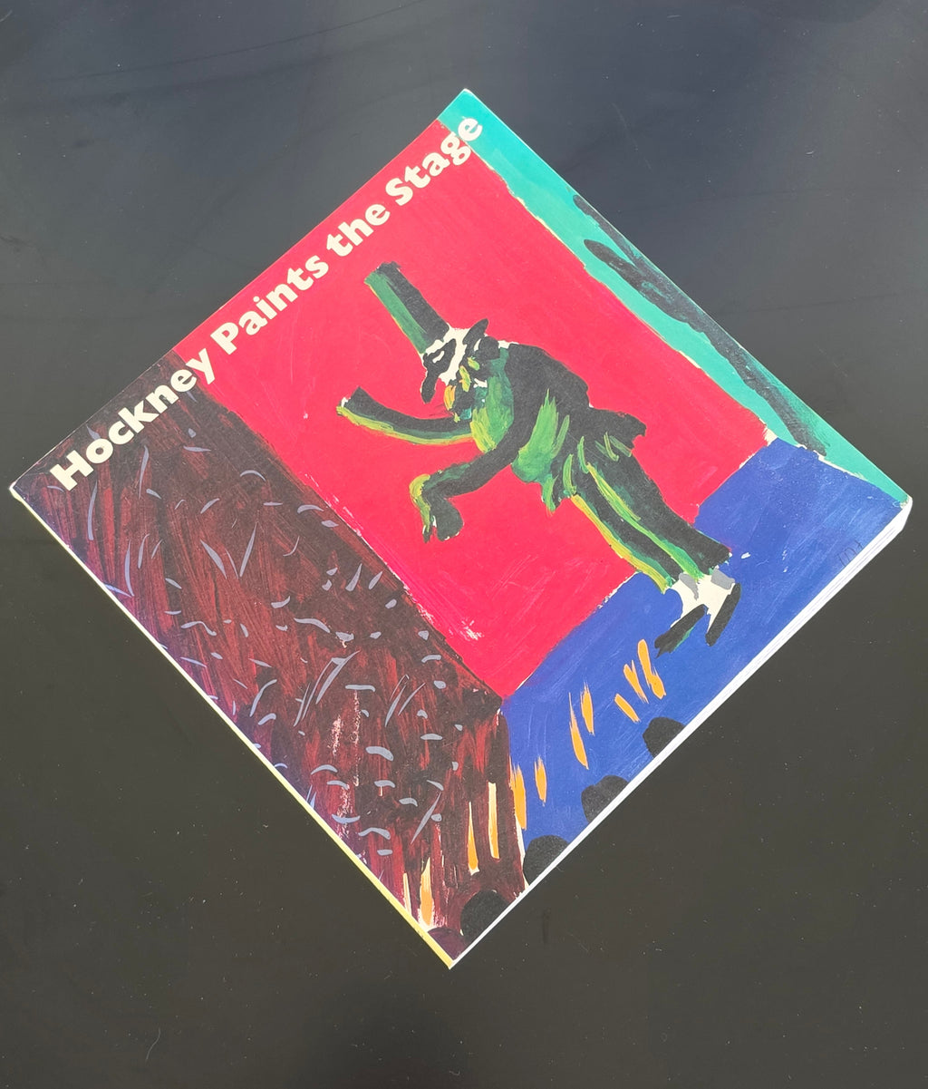 Vintage 1983 David Hockney Hockney Paints the Stage Art Book