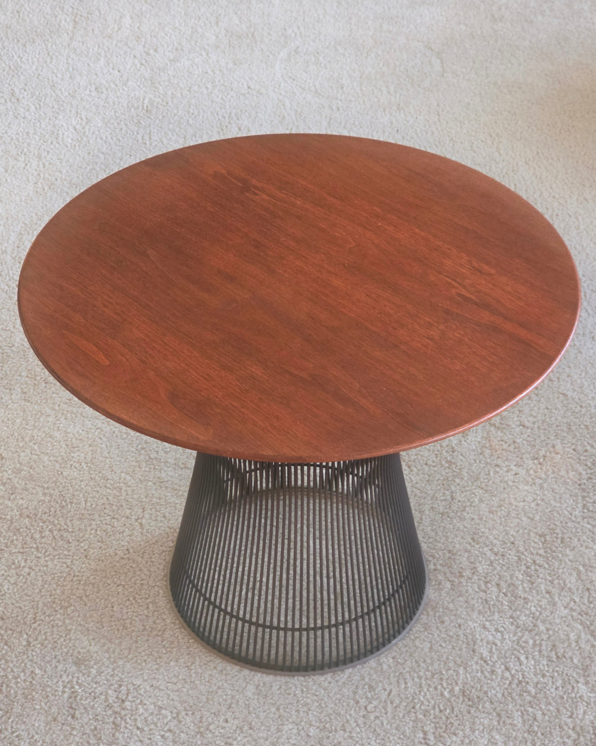 Warren Platner for Knoll International Model 3710 occasional table, c. late 1960s/early 1970s.