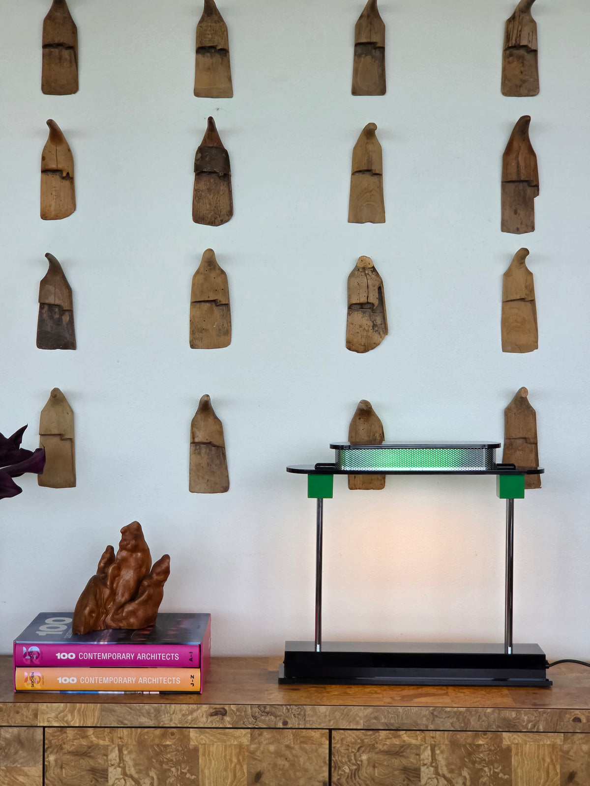 Vintage Ettore Sottsass Pausania Table Lamp for Artemide
